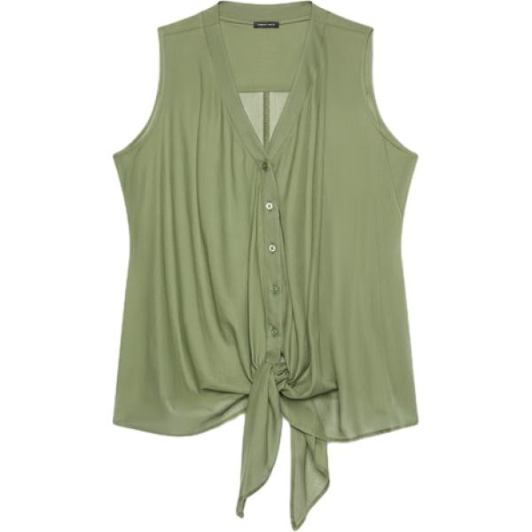 top Fiorella Rubino verde