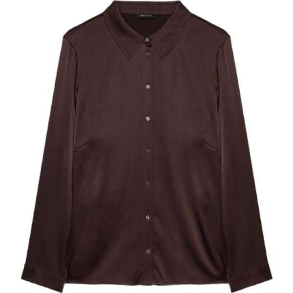 camicie Fiorella Rubino marrone