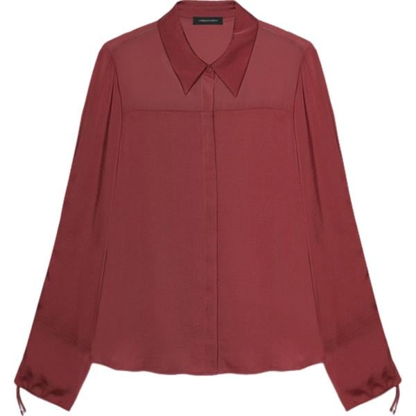 camicie Fiorella Rubino marrone