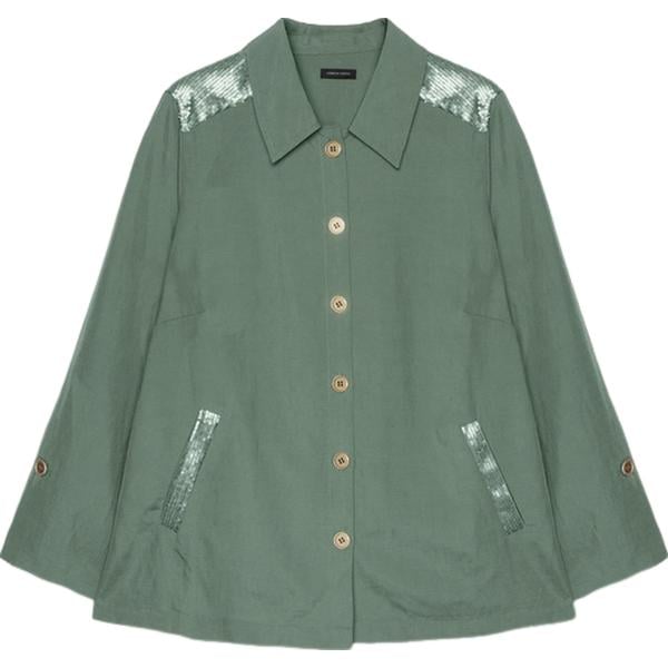 camicie Fiorella Rubino verde