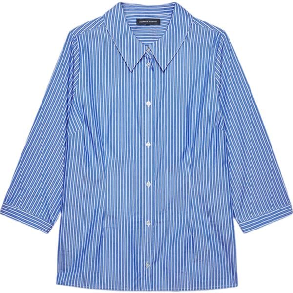 camicie Fiorella Rubino blu a righe