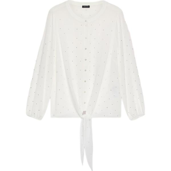 camicie Fiorella Rubino bianco