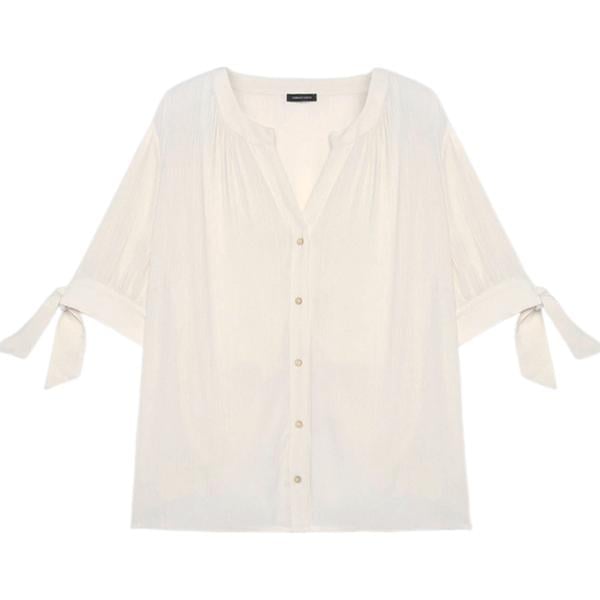 camicie Fiorella Rubino bianco