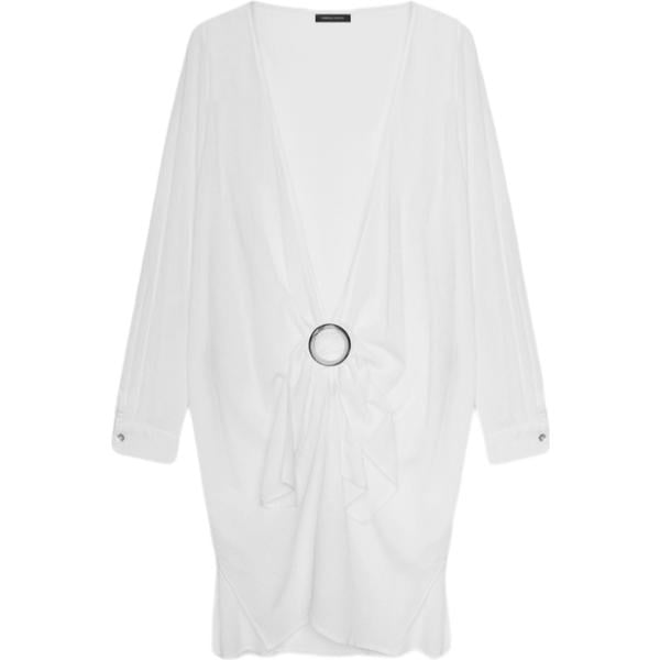 vestiti da spiaggia Fiorella Rubino bianco