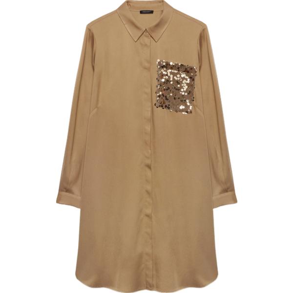 camicie Fiorella Rubino marrone
