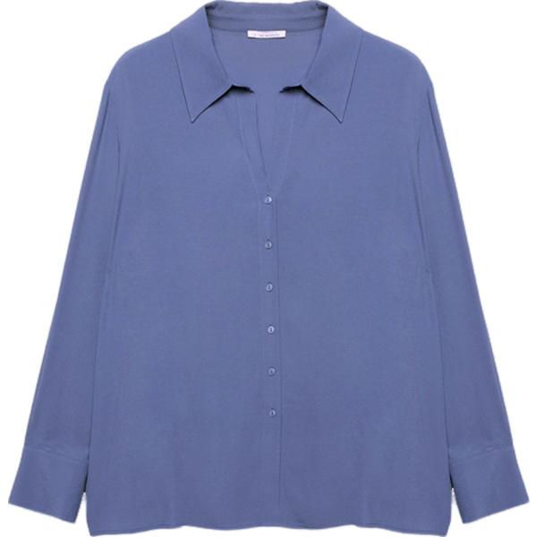 camicie Fiorella Rubino blu