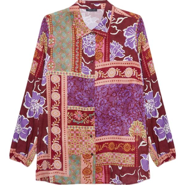 camicie Fiorella Rubino multicolore con stampe
