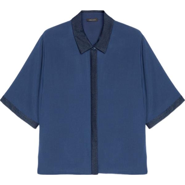bluse Fiorella Rubino blu