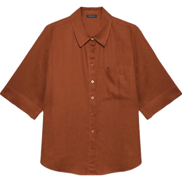 camicie Fiorella Rubino marrone