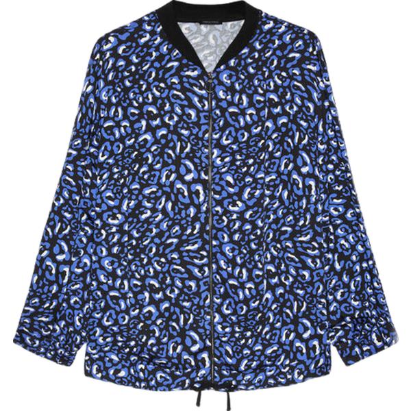 blazer Fiorella Rubino nero animalier