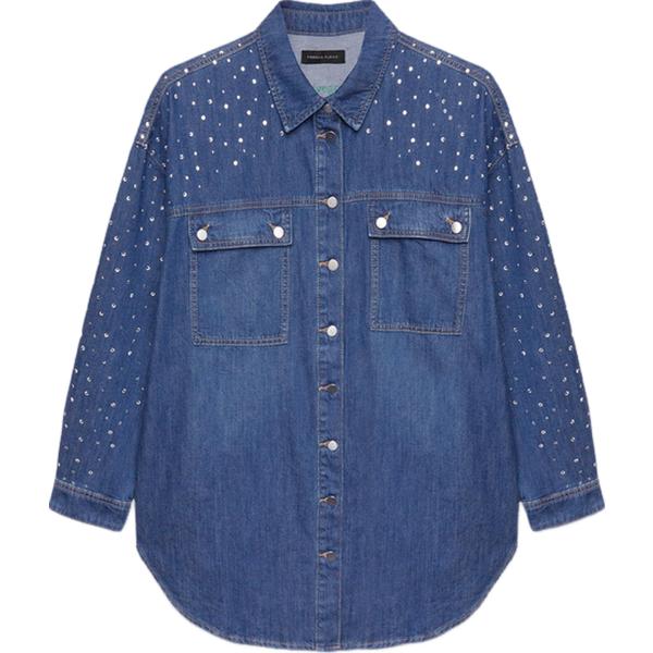 camicie Fiorella Rubino blu