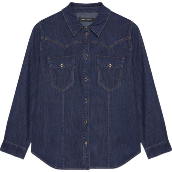 camicie Fiorella Rubino blu