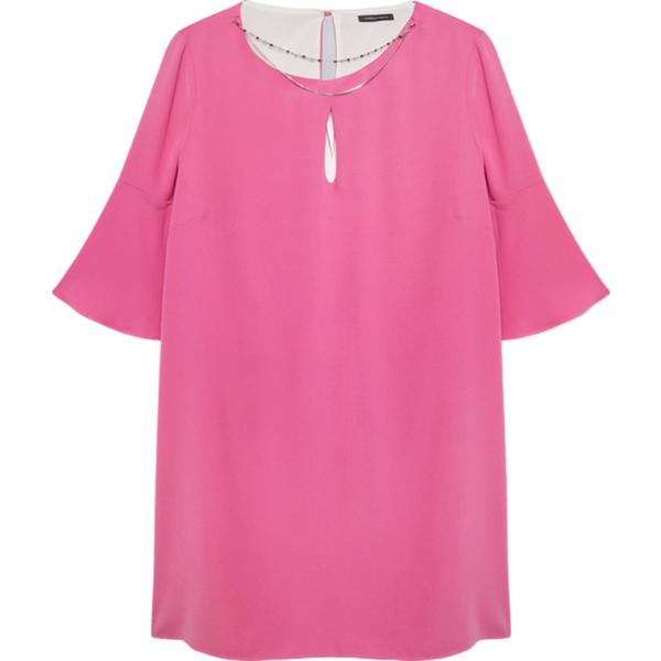 vestiti corti Fiorella Rubino rosa