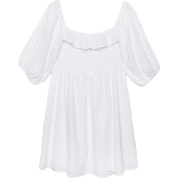 vestiti corti Fiorella Rubino bianco