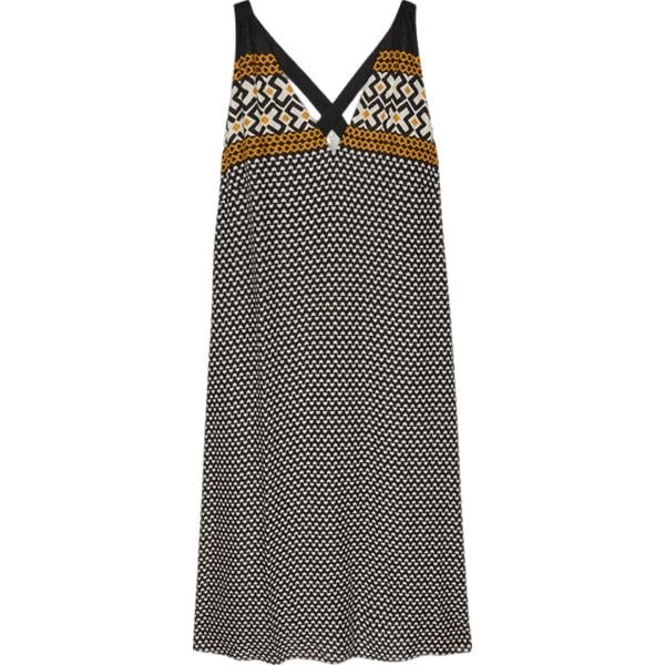 vestiti lunghi Fiorella Rubino grigio con stampe