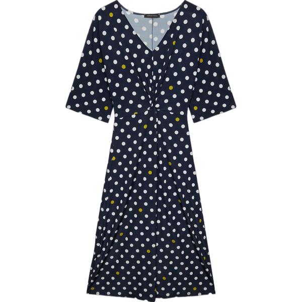 vestiti Fiorella Rubino blu a pois
