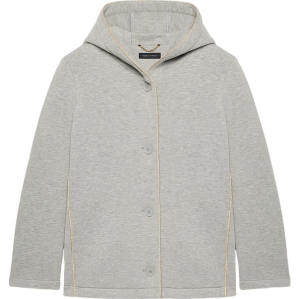 blazer Fiorella Rubino grigio