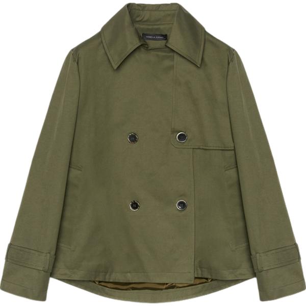 trench Fiorella Rubino verde