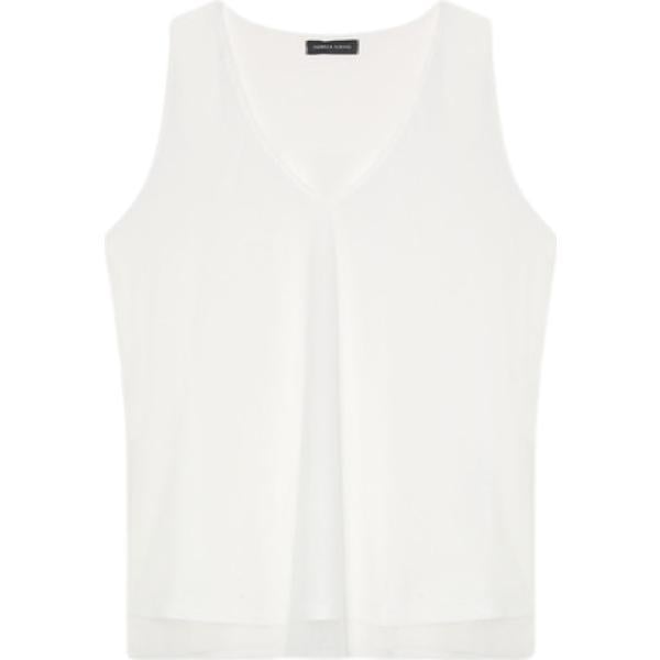 top Fiorella Rubino bianco