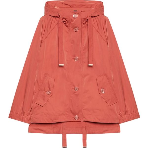 parka Fiorella Rubino arancione