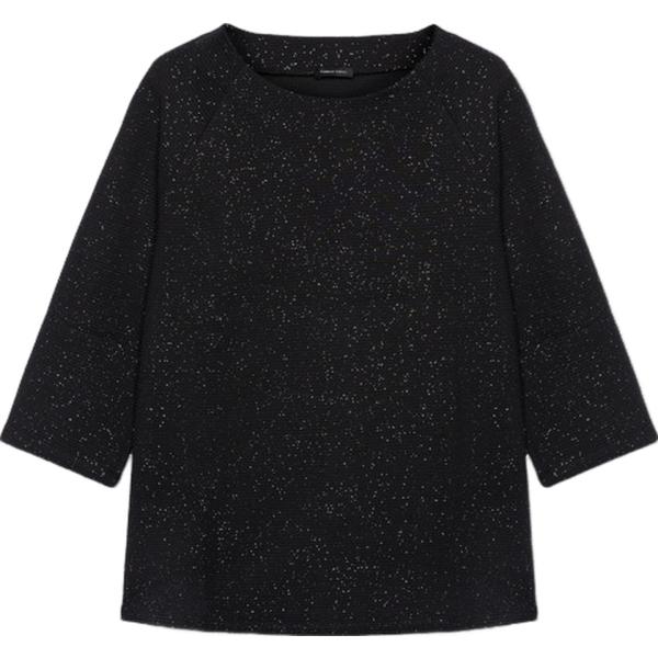 t-shirt Fiorella Rubino nero