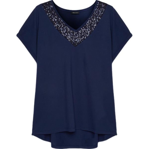 bluse Fiorella Rubino blu