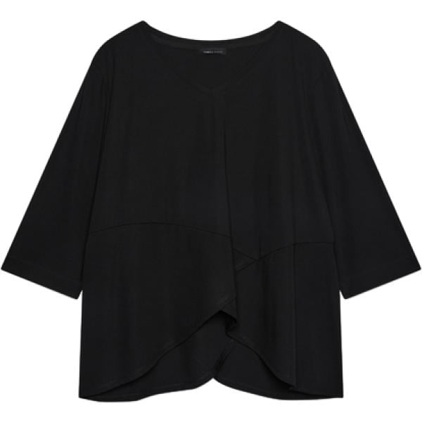 t-shirt Fiorella Rubino nero