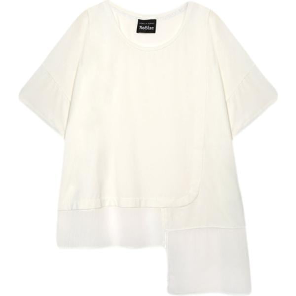 t-shirt Fiorella Rubino bianco