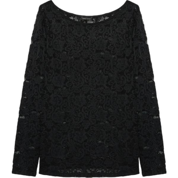 t-shirt Fiorella Rubino nero a fiori