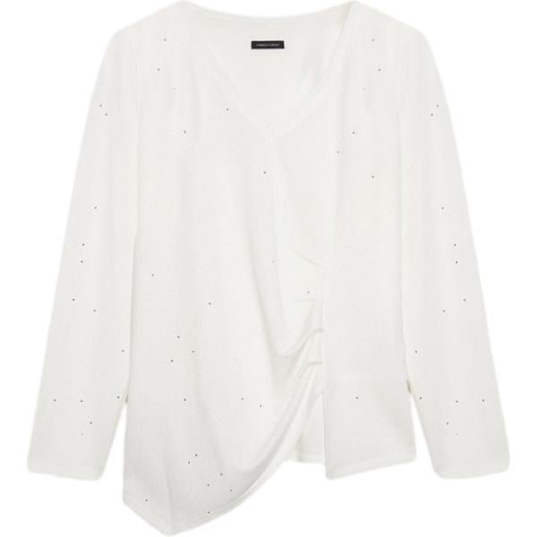 t-shirt Fiorella Rubino bianco