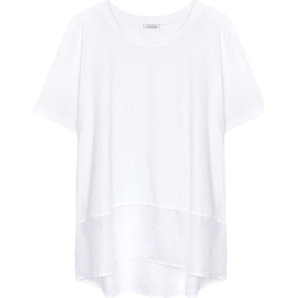 bluse Fiorella Rubino bianco