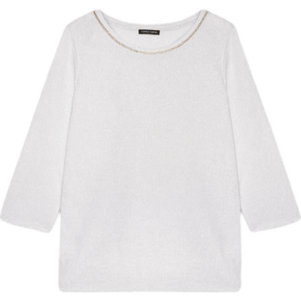 t-shirt Fiorella Rubino grigio