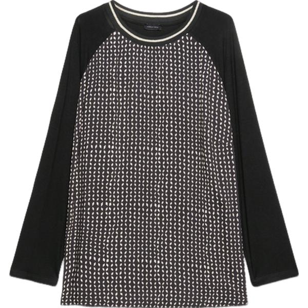 t-shirt Fiorella Rubino grigio con stampe