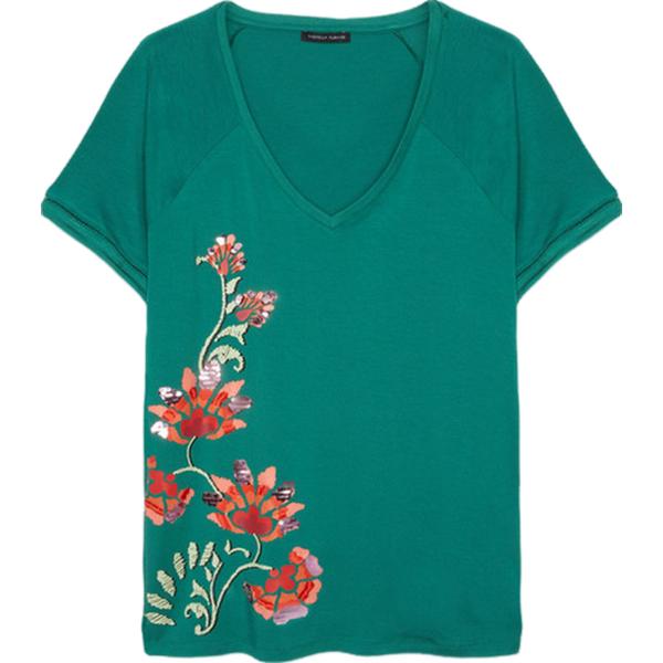 t-shirt Fiorella Rubino verde