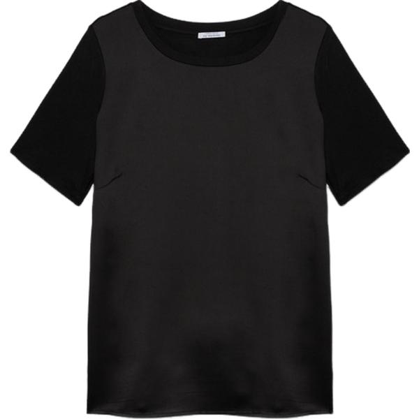 t-shirt Fiorella Rubino nero
