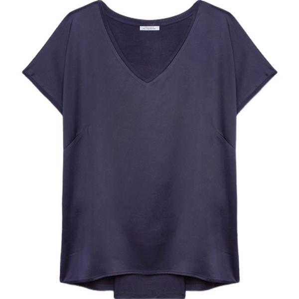 t-shirt Fiorella Rubino blu