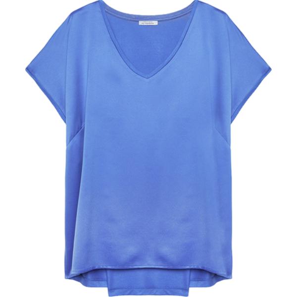 t-shirt Fiorella Rubino blu
