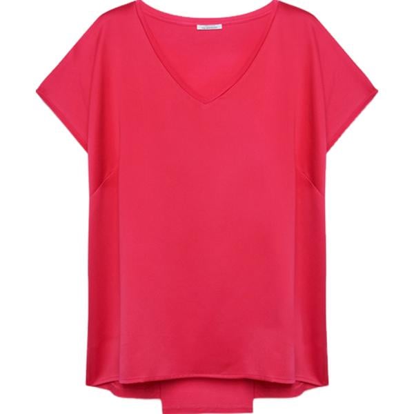t-shirt Fiorella Rubino rosso