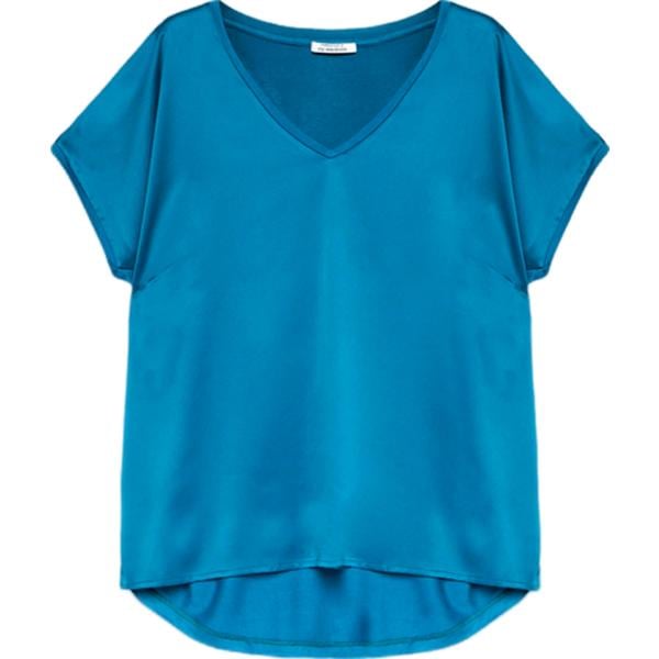 t-shirt Fiorella Rubino blu