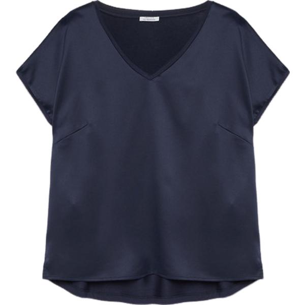 t-shirt Fiorella Rubino blu