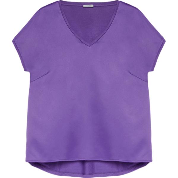 t-shirt Fiorella Rubino viola