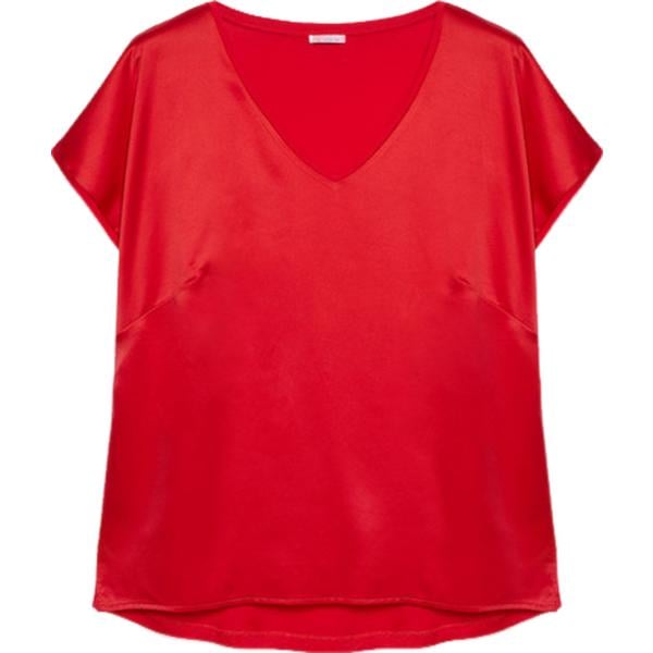 t-shirt Fiorella Rubino rosso
