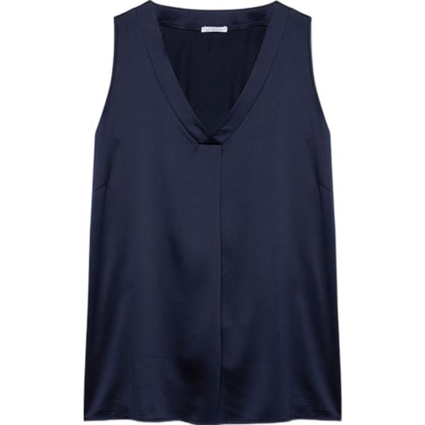 top Fiorella Rubino blu