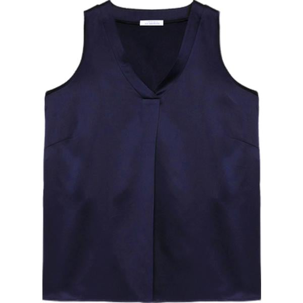 top Fiorella Rubino blu