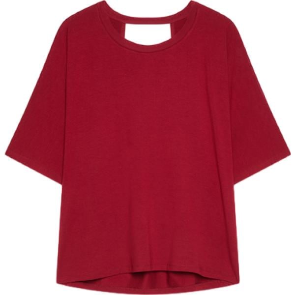 t-shirt Fiorella Rubino rosso