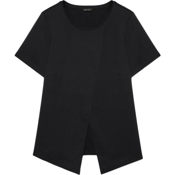 t-shirt Fiorella Rubino nero