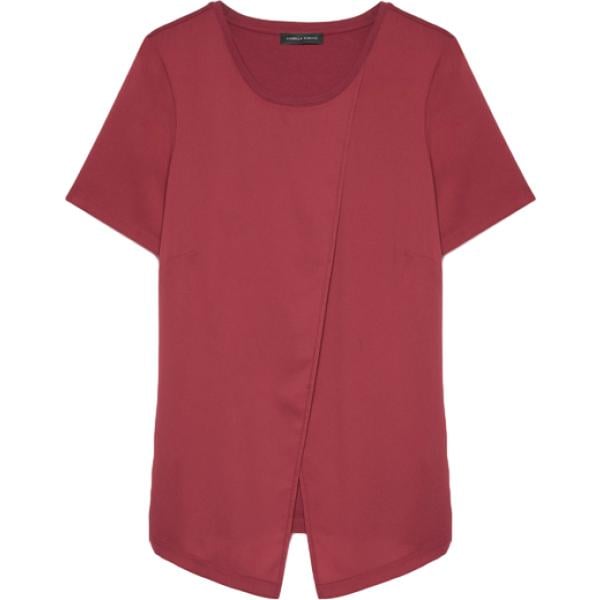 t-shirt Fiorella Rubino rosso