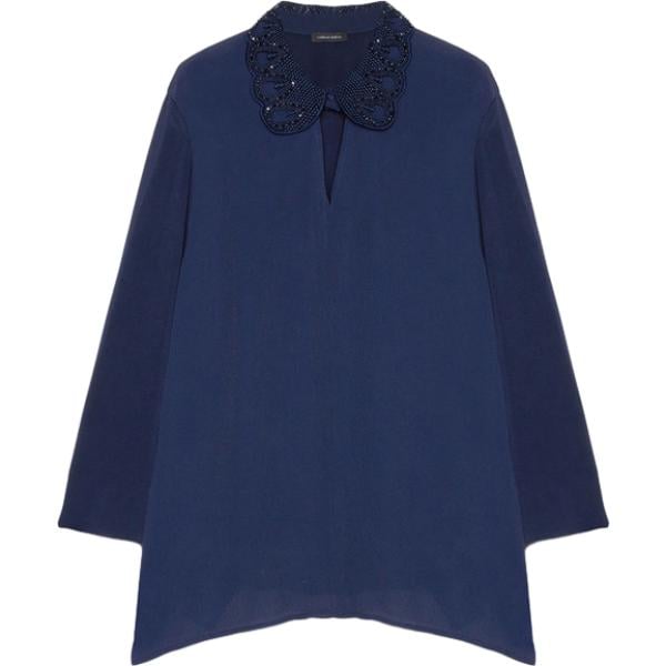 t-shirt Fiorella Rubino blu