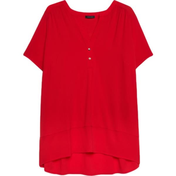 t-shirt Fiorella Rubino rosso