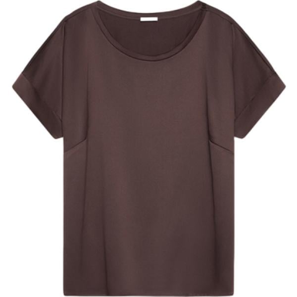 t-shirt Fiorella Rubino marrone